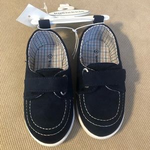 Koala Kids Blue Suade Boat Shoes Loafers Sz 4 Baby